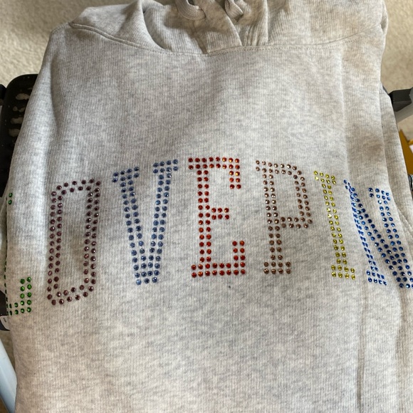 PINK Victoria's Secret Tops - Pink xxl hoodie